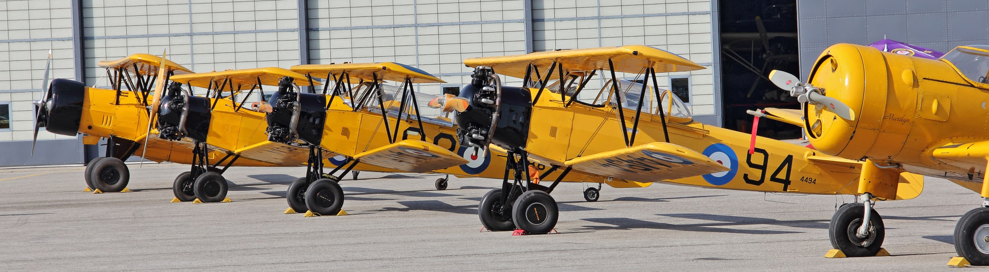 Aircraft at Canadian Warplane Heritage Museum