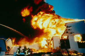 The hangar fire in 1993 destroyed 5 aircraft