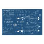 Photo of 26981 - Avro Arrow Blueprint Poster