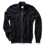 Photo of NAVYPATCHFULLZIPSWEAT - Navy Blue Full Zip Field Patch Sweater