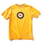 Photo of RCAF ROUNDEL DAX YELLOW - RCAF T-Shirt, Burnt Yellow