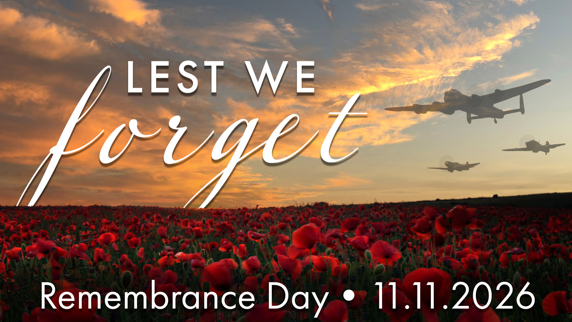 Poster for - Remembrance Day