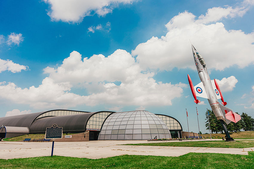 Canadian Warplane Heritage Museum - Facilities and Main Entrance Photo of the Canadian Warplane Heritage Museum Building